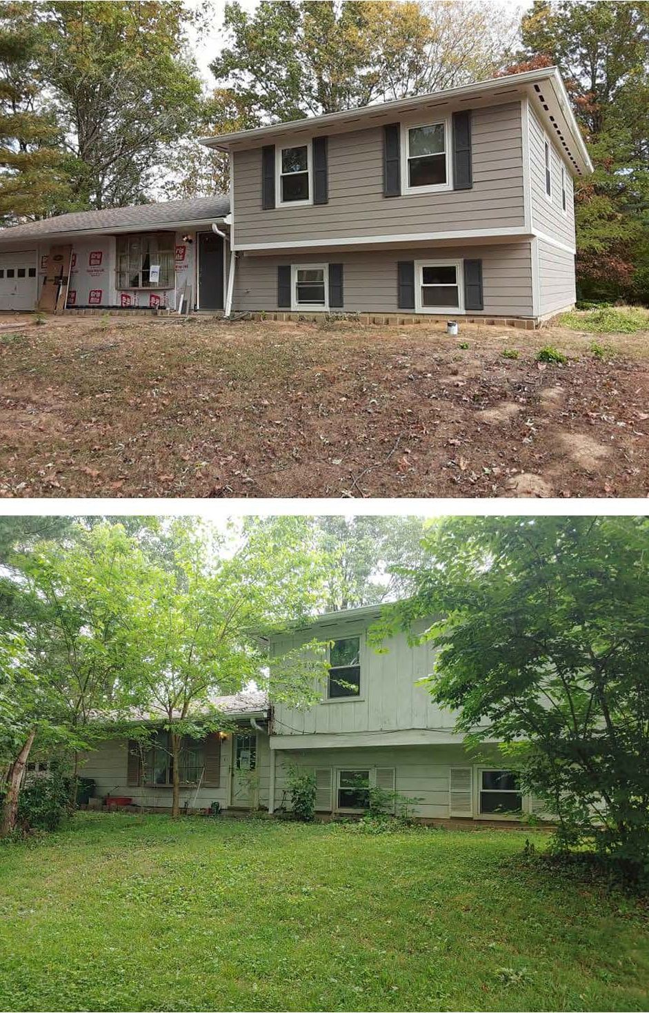 Exterior makeover